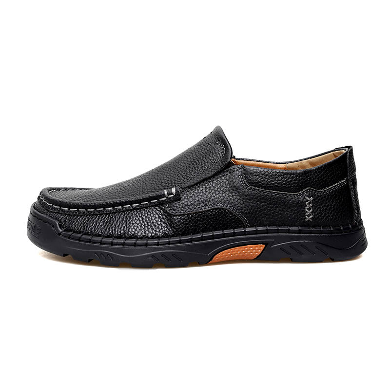CITONGXIANSHENG Cow Split Leather Casual Shoes Men's