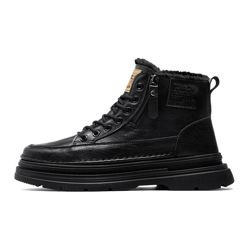 GONGNIUMEILI Short Combat Boots Men's