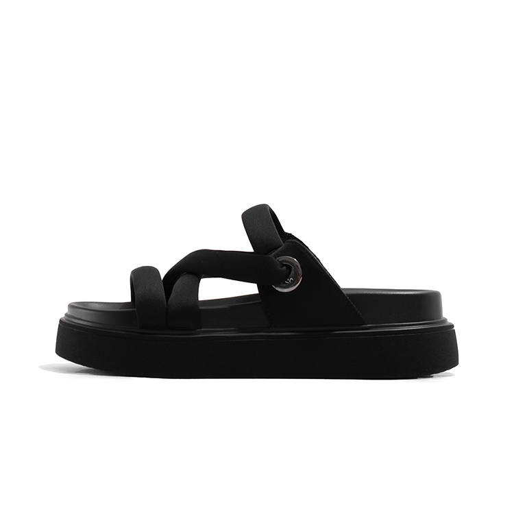 LAOMIAO Outerwear Slip Resistant, Slide Slippers 4.5cm Women's