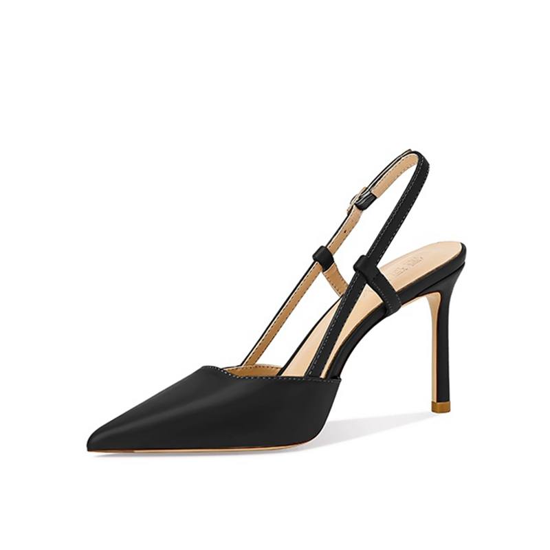 LIKE Slim Heel High Heels 6CM/8CM Women's Black