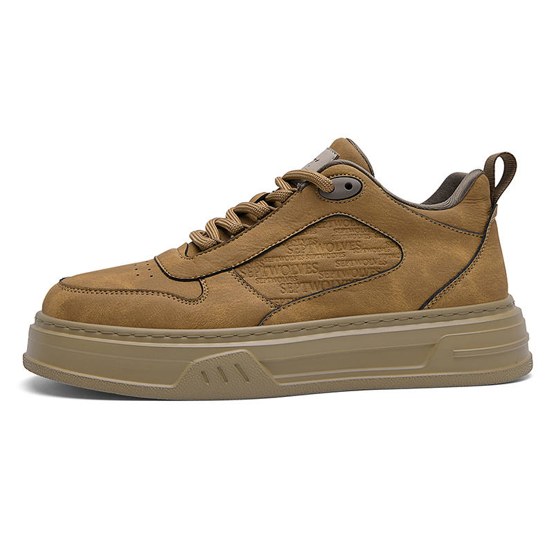 SEPTWOLVES Abrasion Resistant Mid top Skateboard Shoes Men's