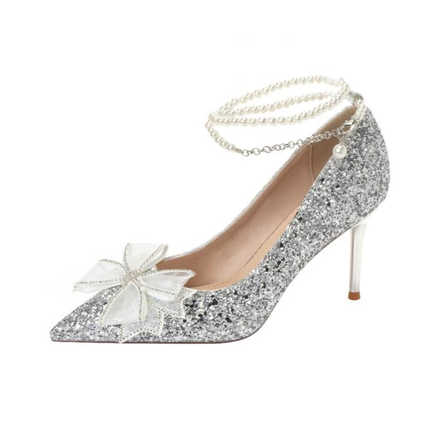 HKCP Slim Heel High Heels 8.5cm Women's