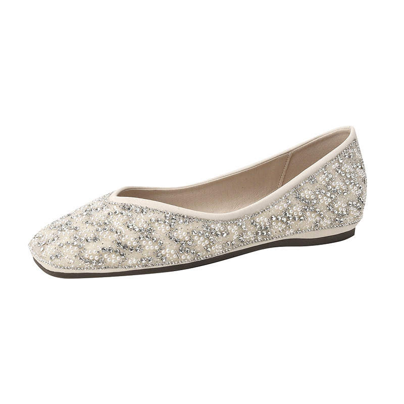 QITUMAUL Microfiber Leather Casual Shoes Women's Apricot