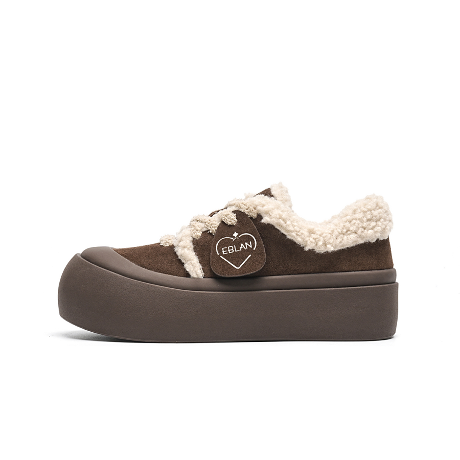 EBLAN EBLAN Skateboard Shoes Women's Brown