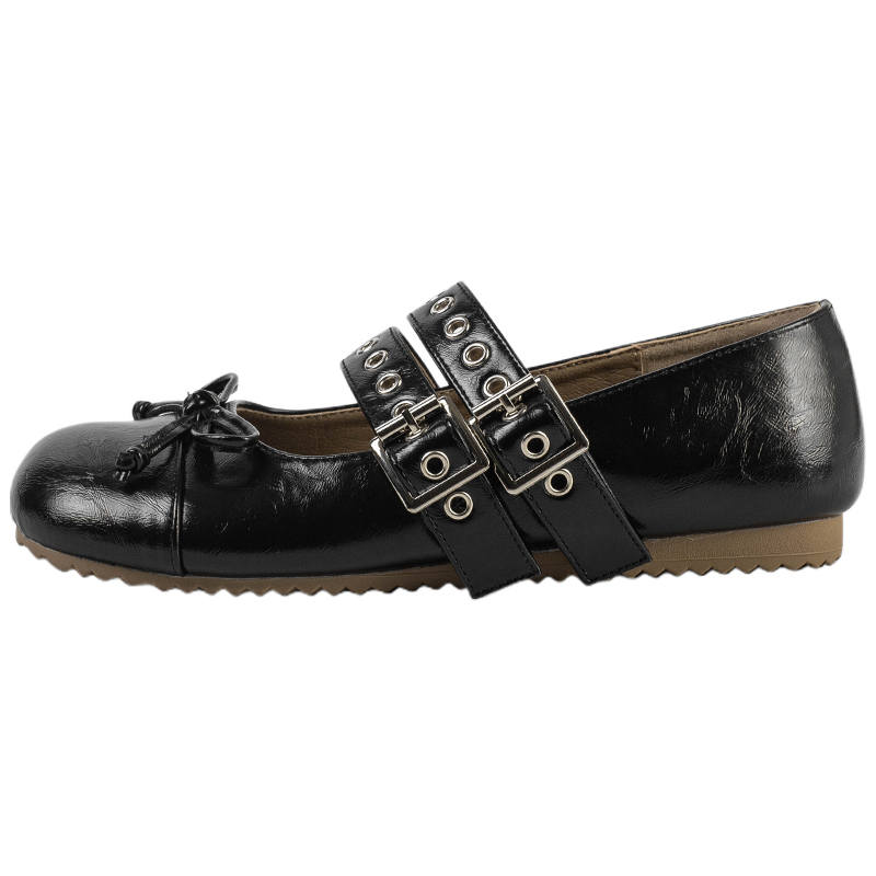 MIAOLV Punk Ballet Mary Jane Shoes Women's