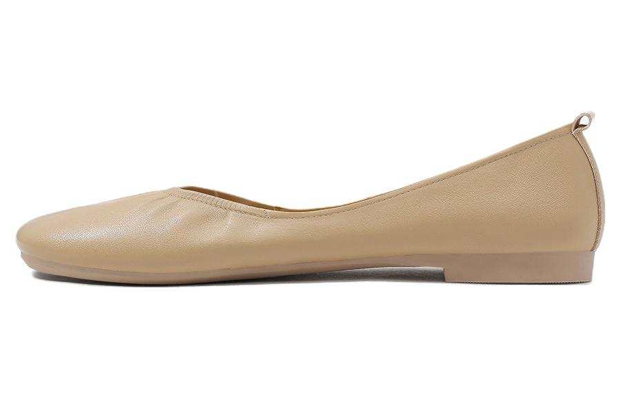 CAMEIDO Women's Casual Shoes Women's Apricot