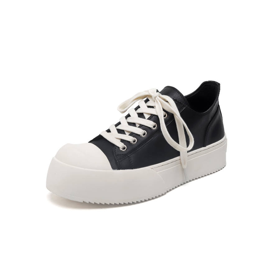 Lanza Skateboard Shoes Men's Low Top Black