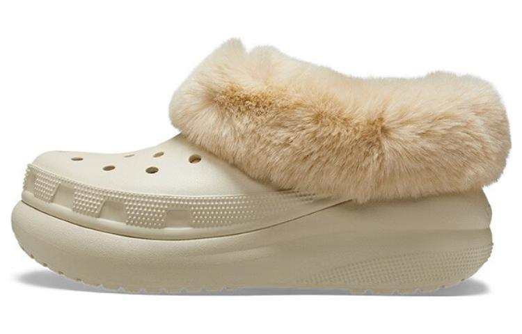 Crocs Crocs Furever Crush Shoe Clogs 'Bone'