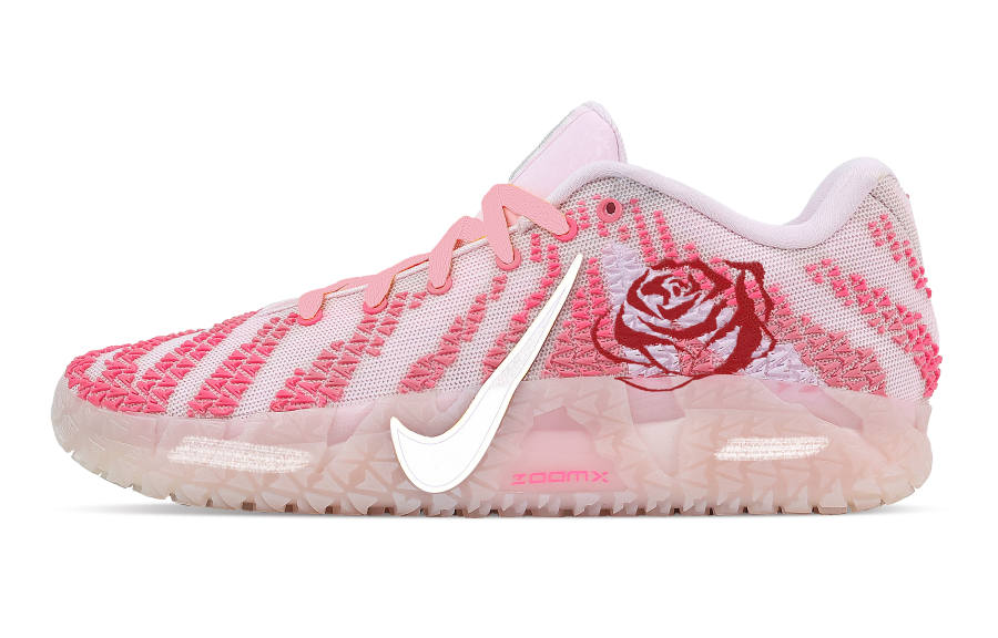 Nike Nike Ja Morant 3 Rose Flame Love Letter Rebound Grip Low top Basketball Shoes Men's Pink