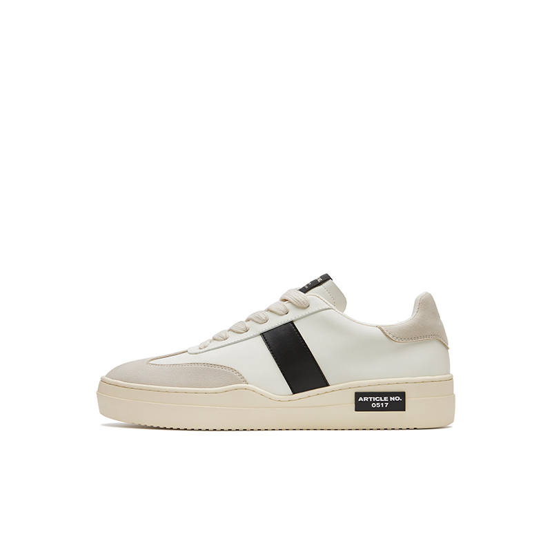 ARTICLE NO. Abrasion Resistant Abrasion Resistant Low top Skateboard Shoes Unisex White