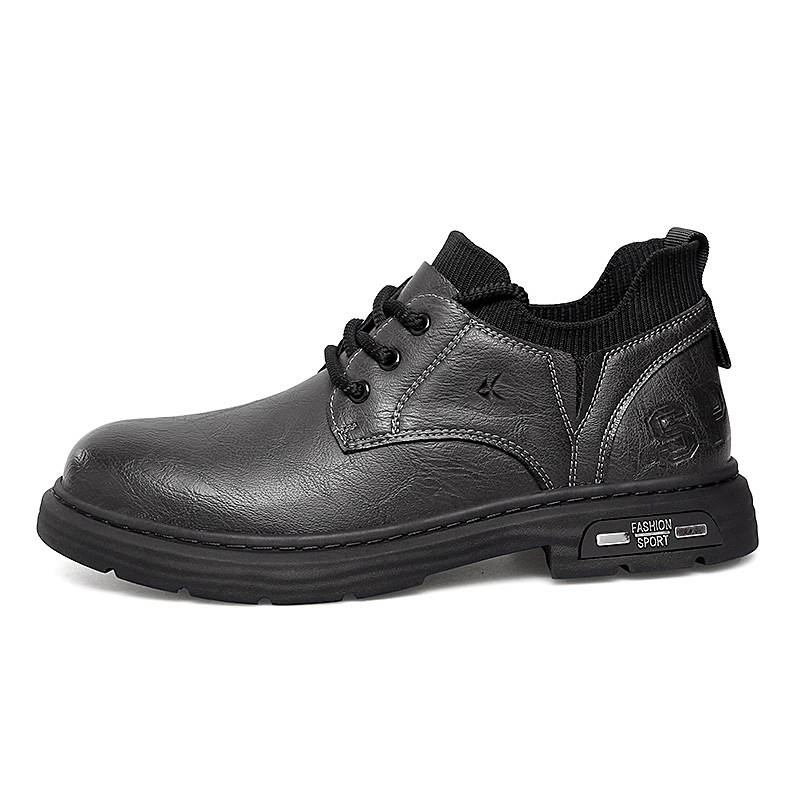 ZANSITE Casual Leather Shoes Men's Low Top