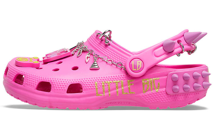 Crocs Crocs X LittleBig Classic Clog Sandals 'Pink'