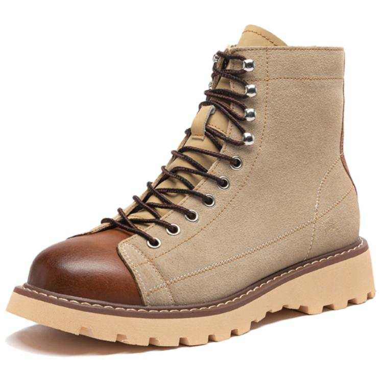 DAGUANGUIREN Crew Combat Boots 5cm Unisex