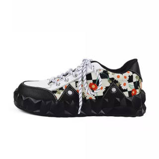 Niuwa Studio Microfiber Leather Casual Shoes 5cm Women's