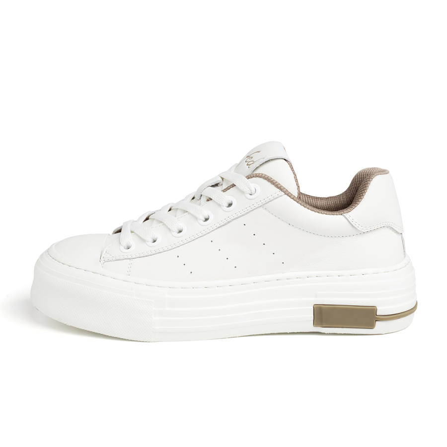 FED Top Grain Cow Leather Lightweight And Breathable Low top Skateboard Shoes Men's