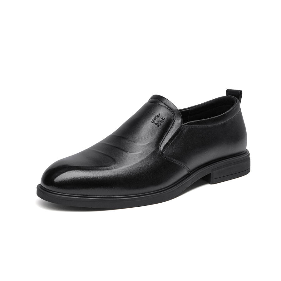 Spider King Cow Leather Casual Leather Shoes Men's Black
