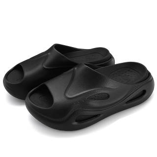 GOUGE Slide Slippers Unisex Black