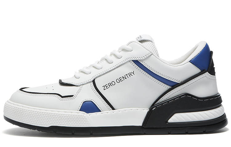 ZRO Skateboard Shoes Men's Low Top White Blue/White Green/Black