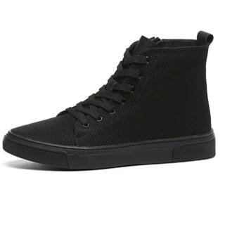 YEDANI High top Canvas Shoes Men's Black