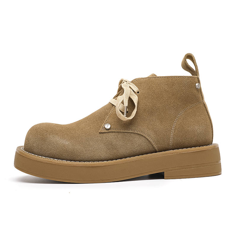 PINYI PINYI Short Combat Boots Men's Yellow