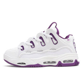 OSIRIS Skateboard Shoes Unisex Low Top Purple/White