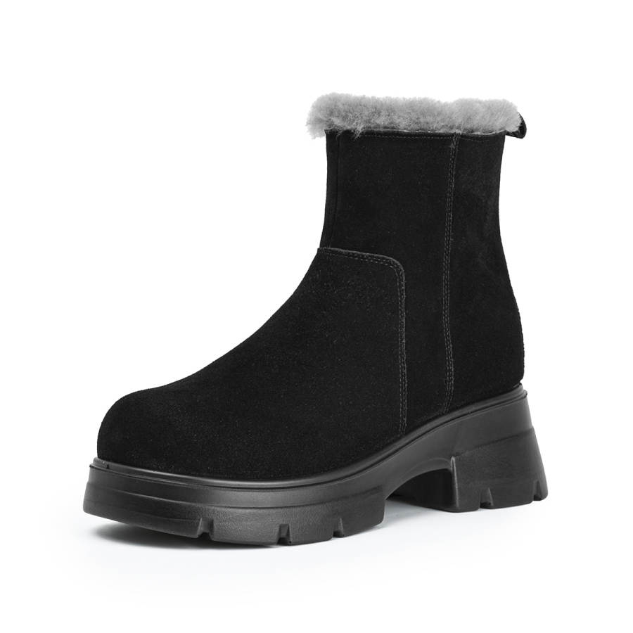 AOKANG Cow Split Leather Thermal Abrasion Resistant Slip Resistant