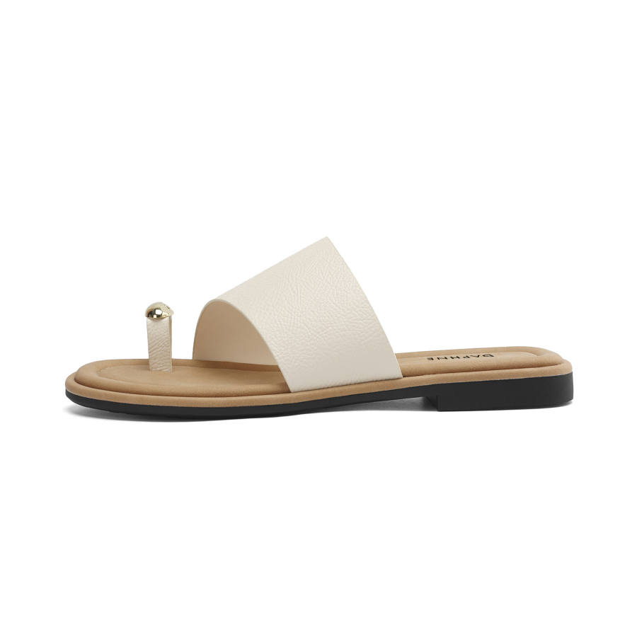 DAPHNE DAPHNE Slide Slippers Women's Beige
