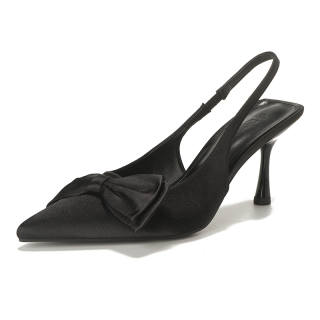 RoseDoris Silk Slim Heel High Heels Women's