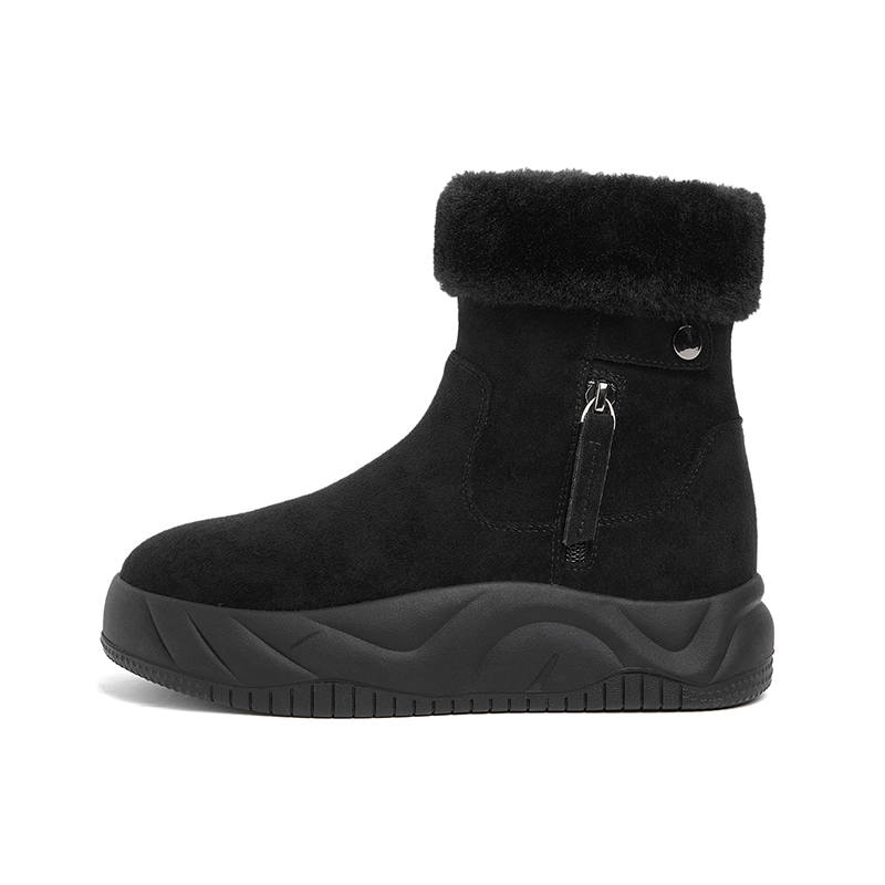 JOSINY Ankle Boots Women's Black/Apricot/Brown