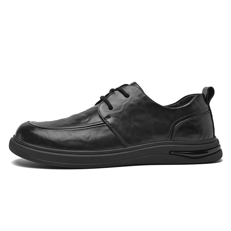 SEPTWOLVES SEPTWOLVES Casual Leather Shoes Men's Black