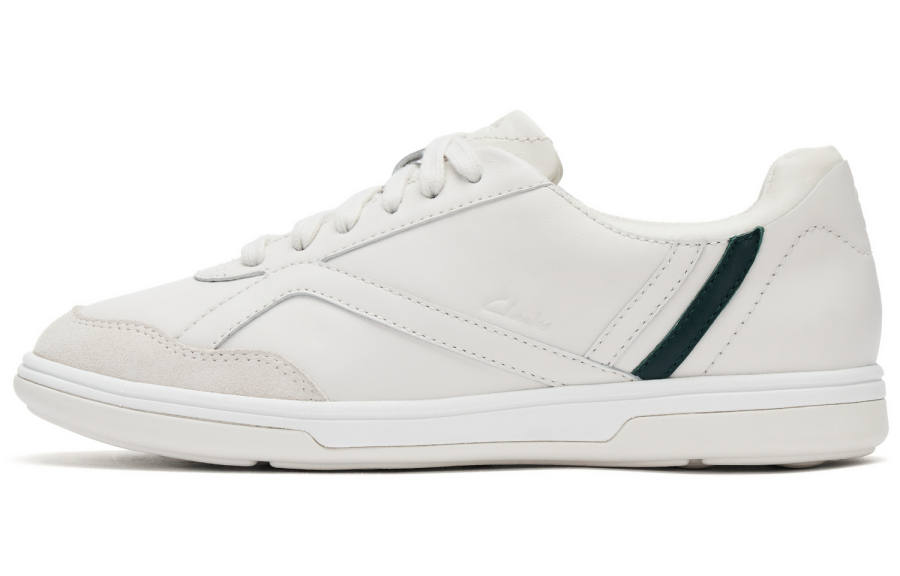 Clarks Low top Skateboard Shoes Women's White