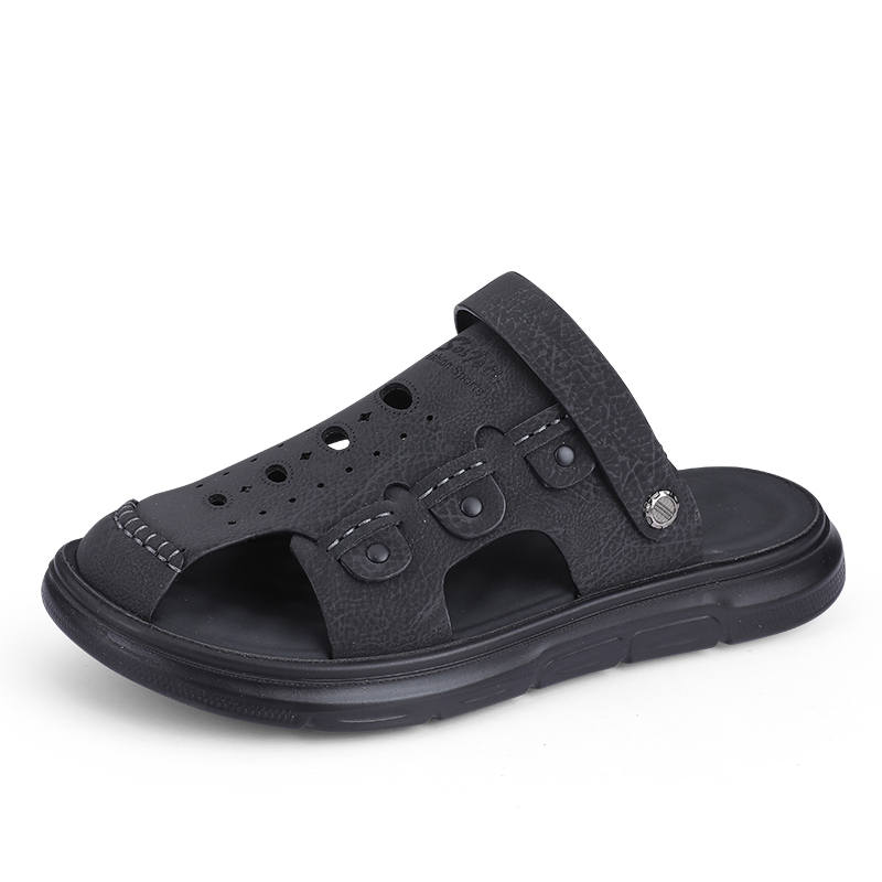 CAOZE Beach Sandals Unisex Black/Gray