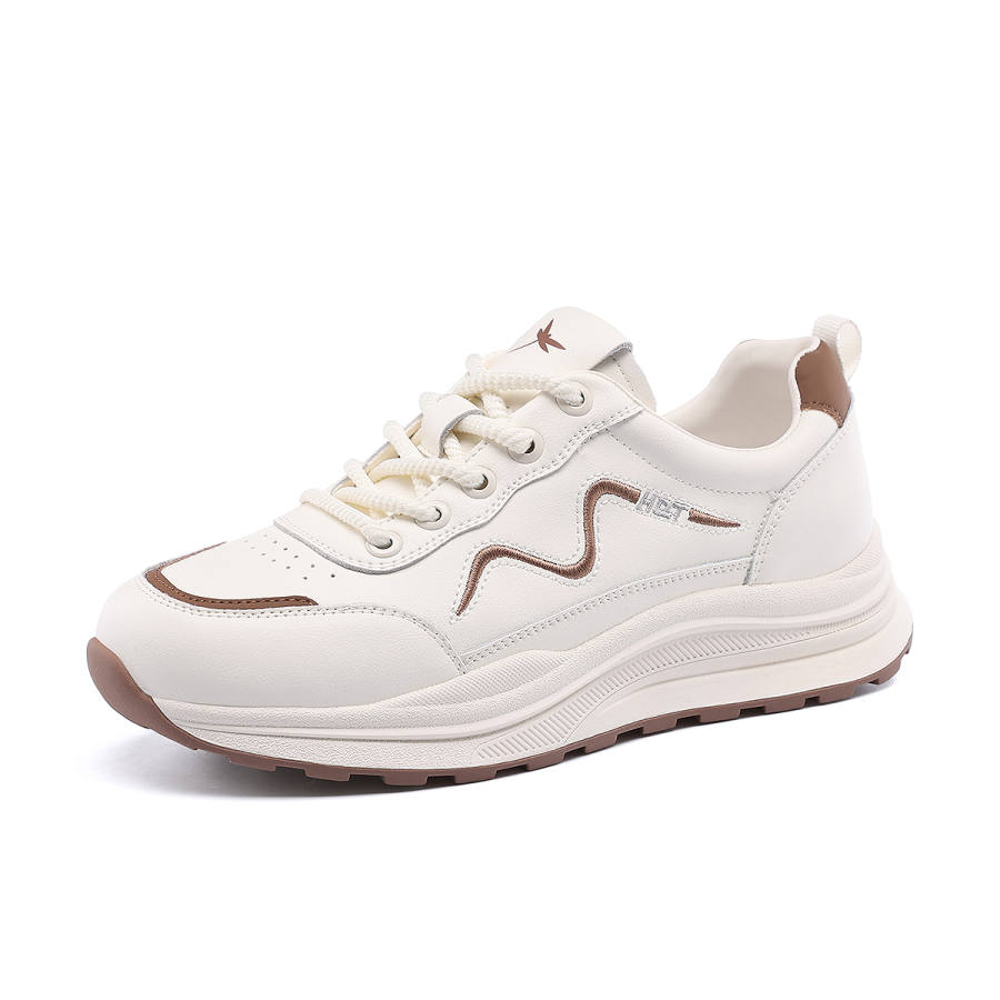 RED DRAGONFLY Plus Size Chunky Sneakers Height Increasing Abrasion Resistant Lightweight