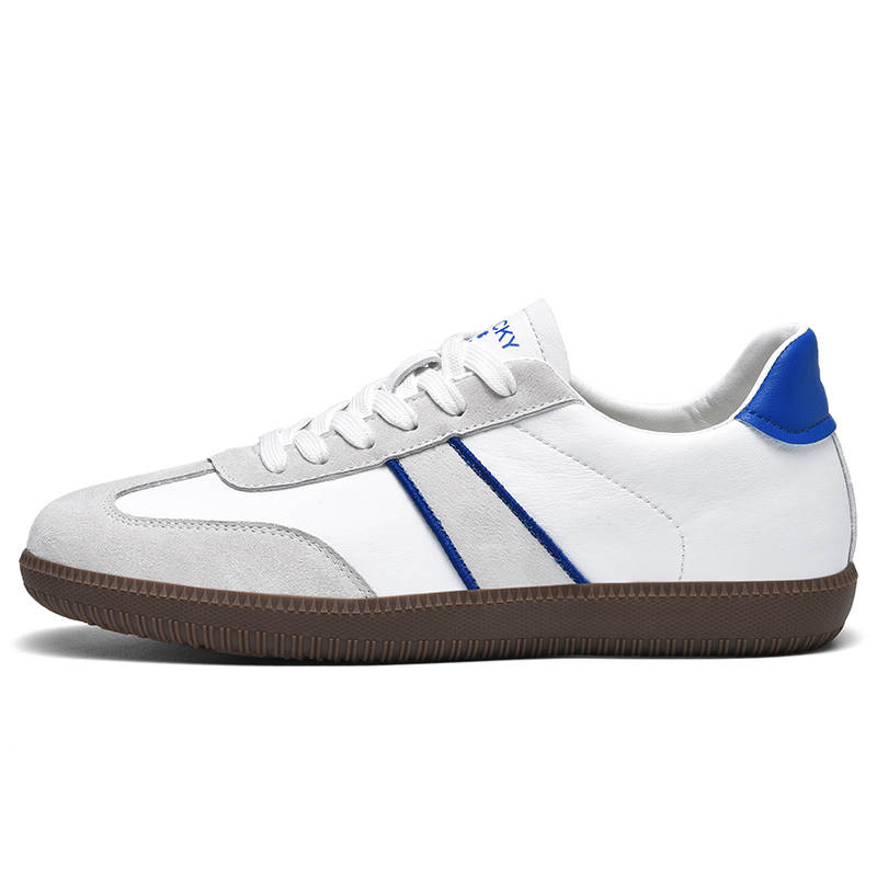 LUCKY BRAND Skateboard Shoes Unisex Low Top Gray Blue/Sand