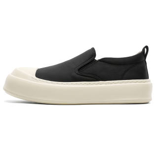 KUNGFUDEER Breathable Low top Skateboard Shoes Men's Black