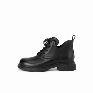 PIERCE GENTRY Ankle Length Combat Boots 3.5cm Women's