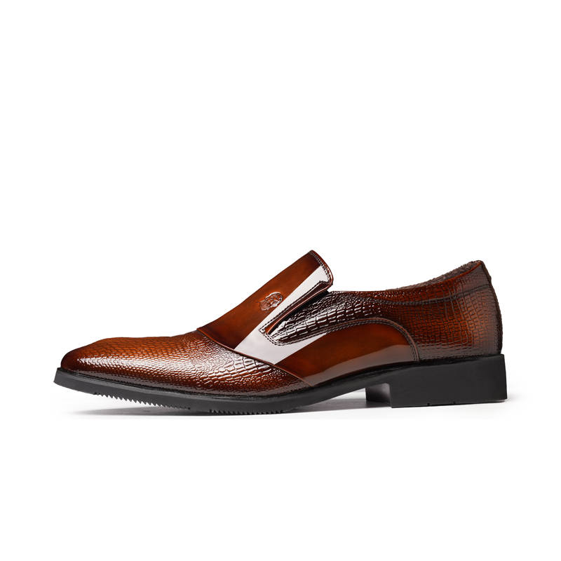 LAORENTOU Cow Leather Casual Leather Shoes Men's