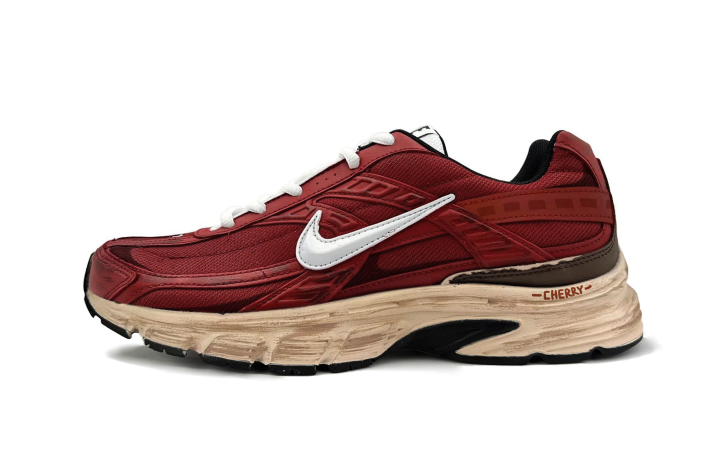 Nike Nike Initiator Cushioning Low top Casual City Commuting Running Shoes Unisex Red