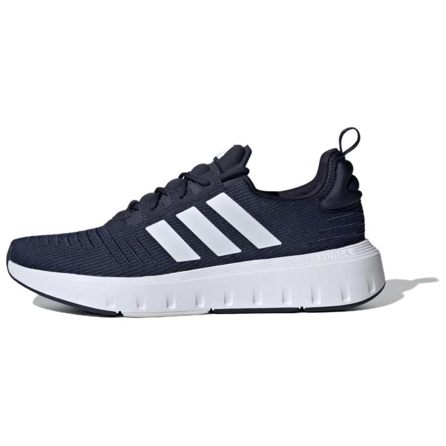 Adidas Adidas Swift Run Slip Resistant Abrasion Resistant Slip Resistant Abrasion Resistant Low top Casual Shoes Unisex Black