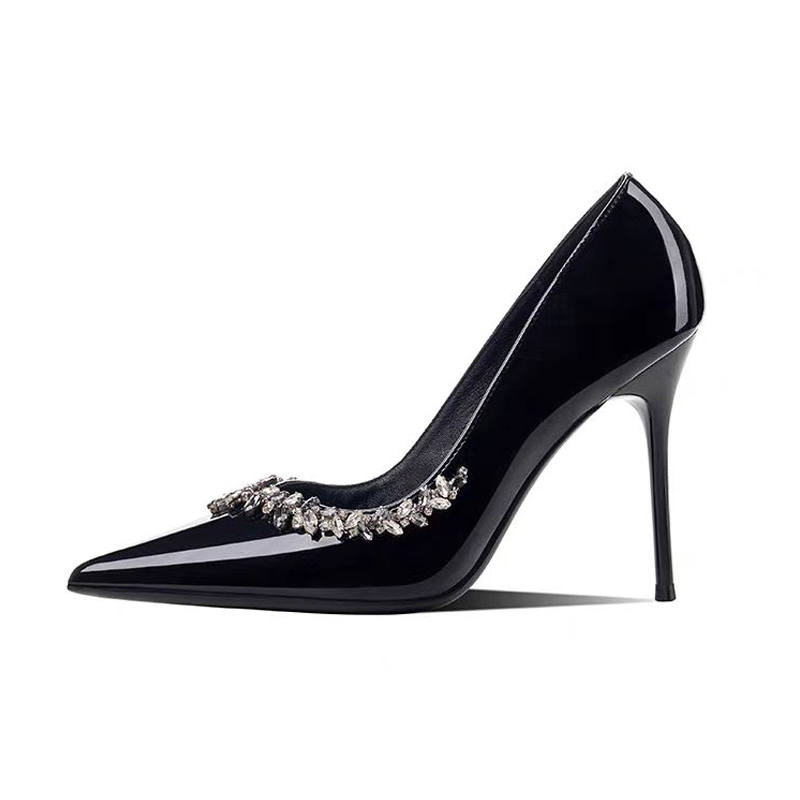 WOXXXN Pu Slim Heel High Heels Women's Gift Box Set