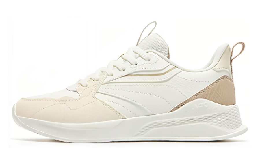 361° Slip Resistant Abrasion Resistant Low top Casual Shoes Women's White Beige