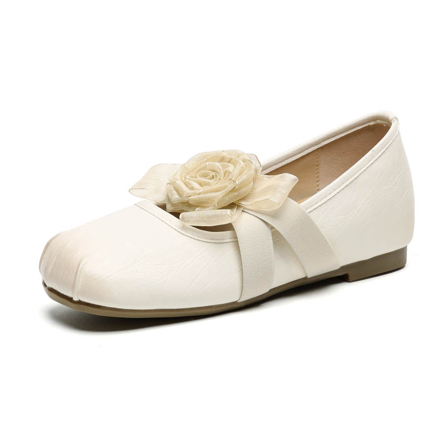 HUANAI Mary Jane Shoes Women's Beige/Khaki