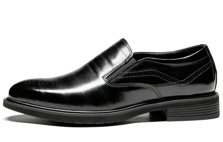 LEAVELAND Dress Shoes Men's Low Top Black