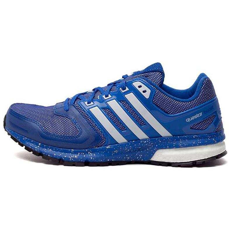 Adidas Adidas Questar Slip Resistant Abrasion Resistant Low top Casual Shoes Men's Blue