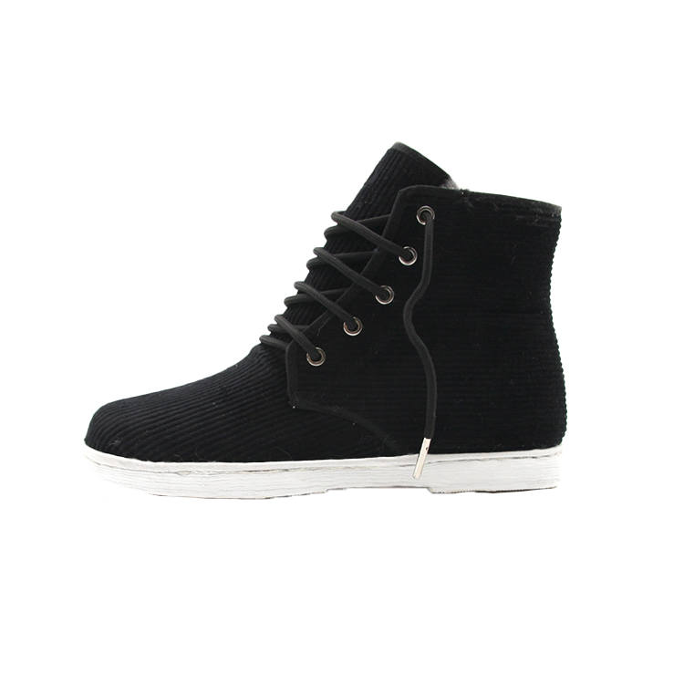 Neiliansheng Corduroy Ankle Boots Flat Men's