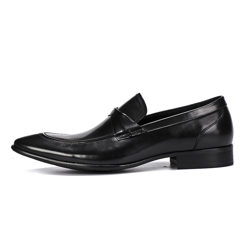 ASTON M.JAZZ Dress Shoes Men's Low Top Black/Brown