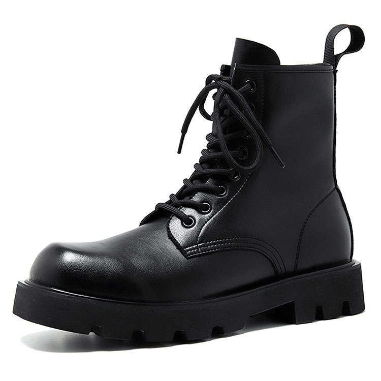 KAQIAODI Combat Boots Men's Black