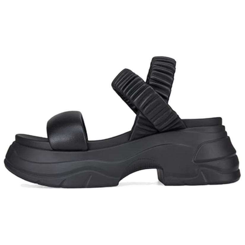 D:FUSE SCANDINAVIA D FUSE SCANDINAVIA Sheepskin One Strap Sandals 5cm Women's
