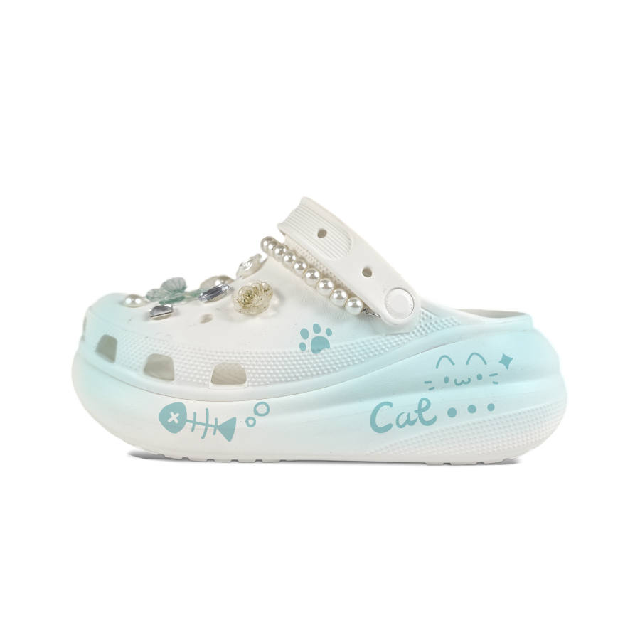 Crocs Crocs Crush Clog EVA Clogs Unisex White