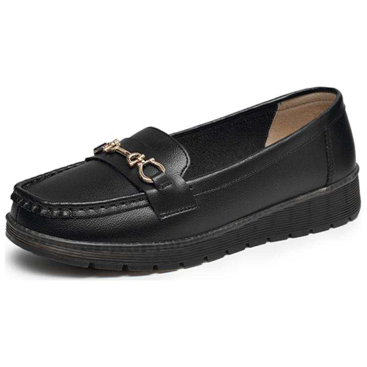 RED DRAGONFLY Loafers Women's Beige/Apricot/Black